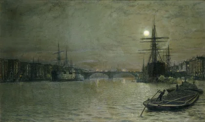 The Pool and London Bridge at Night