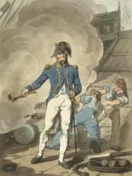 Post Captain from Costume of Great Britain, Engraved by the Artist