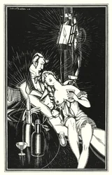 Illustration for Don Juan by Lord Byron: But Juan was quite 