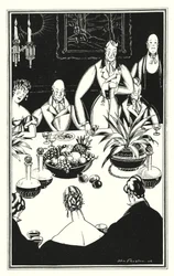 Illustration for Don Juan by Lord Byron: The gloomiest hour, which turns up out of the sad twenty-four