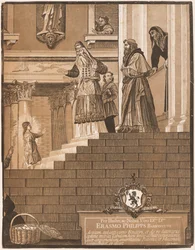 Presentation of the Virgin in the Temple (right sheet)