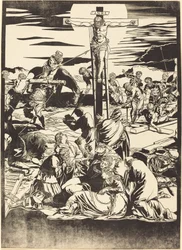 The Crucifixion (Center Plate)