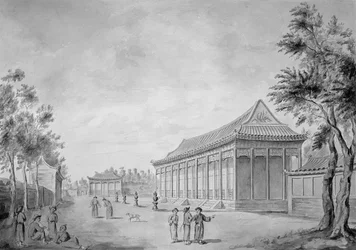 Hall of Audience at the Old Summer Palace, Beijing