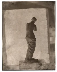 Untitled [Still life with a statuette of the Venus de Milo]