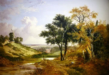 Landscape with a Windmill