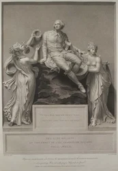 Shakespeare with the Muse of Literature and the Genius of Painting