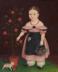 Little Girl in Lavender, c.1840