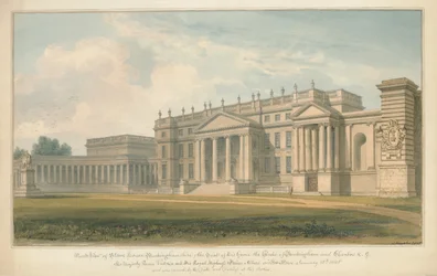 Buckinghamshire - Stowe House, 1815