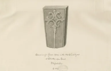 Gravestone in 