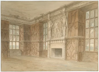 Interior of Old Hardwick Hall, Derbyshire