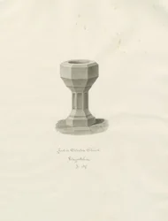 Font in Ellastone Church