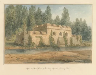 Hampshire - Netley Castle, 1828