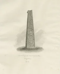 Ilam Church - Ancient Cross