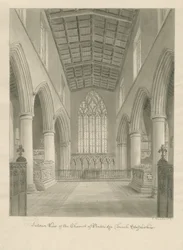 Interior of Penkridge Church