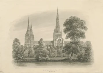Lichfield Cathedral - South View