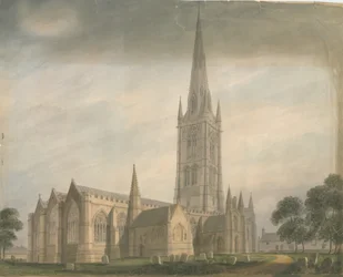 Lincolnshire - Grantham Church