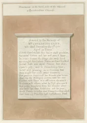 Middlesex - Twickenham Church - Monument