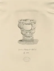 Stafford - Font in St. Mary