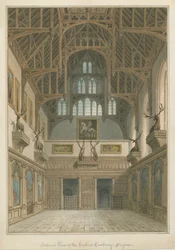 Cowdray House - Interior of Hall