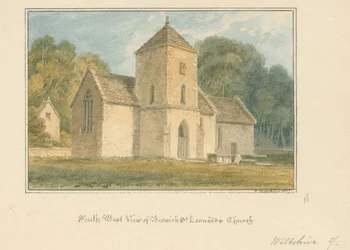 Wiltshire - Berwick Saint Leonard Church