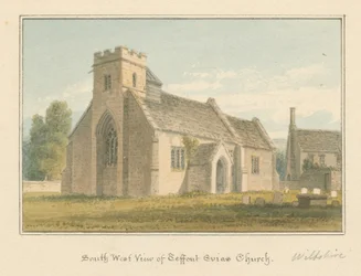 Wiltshire - Teffont Evias Church