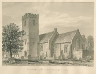 Hampton Lovett Church, 1833