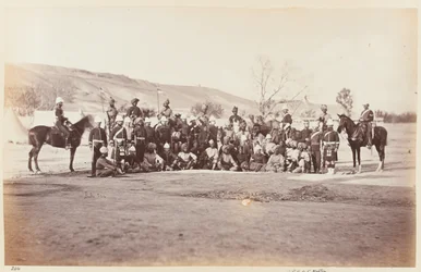 Assistant Adjutant General with Provost-Marshal and Staff, circa 1879