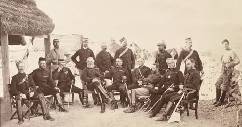 Lieutenant-General Sam Browne and Staff