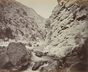 Sharp Turn in the Defile, circa 1879