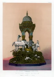 A Silver Table Fountain