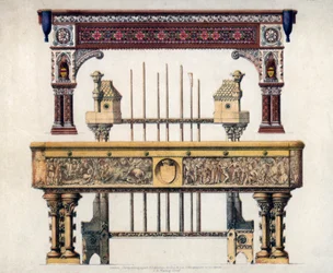 Billiard tables, 19th century