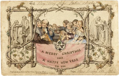 The First Christmas Card, 1843