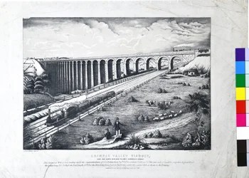 Crimple Valley Viaduct, York and North Midland Railway, Harrogate Branch