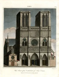 West Front of the Cathedral of Notre Dame