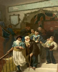 Friends in Adversity, Christmas Day at the Dreadnought Hospital, Greenwich