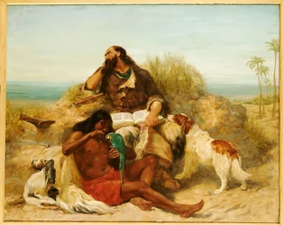 Robinson Crusoe and his Man Friday