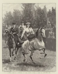 A Novel Event in a Gymkhana at a Hill Station in India, a Ladies