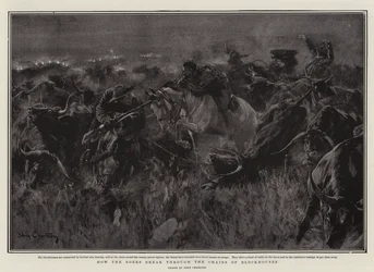 How the Boers Break Through the Chains of Blockhouses