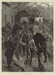 Saving the Horses, a Scene at the Fire at Southwark