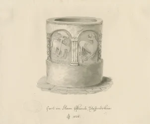 Font in Ham Church