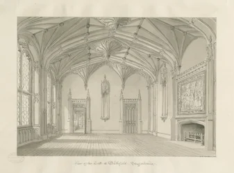 Interior of Blithfield Hall