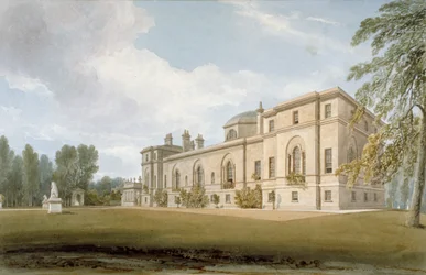 North-west view of Chiswick House, Chiswick, Hounslow, London