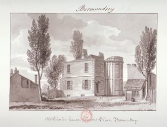 Old Printers House, Printers Place, Bermondsey, London, 1826