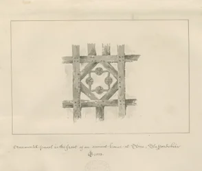 Stone - Ornamental Panel on an Ancient House