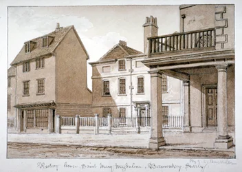 The rectory, St Mary Magdalen, Bermondsey, London