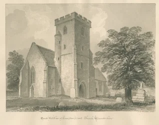 Hampton Lovett Church, 1833