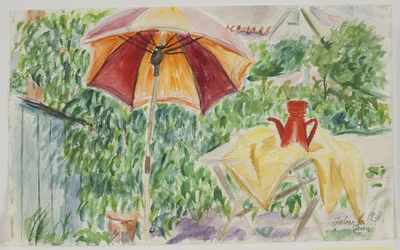 Sunshade in the Garden