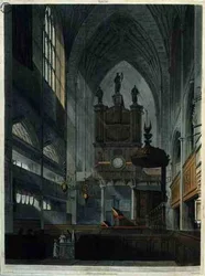 Interior of the Abbey, from 