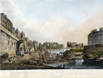 Paris: View of the Pont Notre-Dame - in 