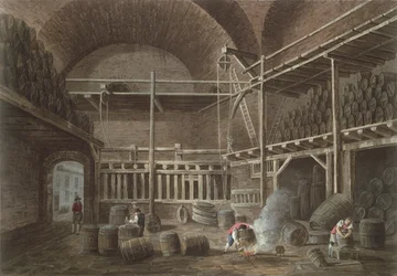 The Baths of Julian at the Hotel de Cluny, 1809